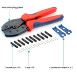 MC4 PV Werkzeugset Crimpzange, Schraubenschlüssel, PV-Stecker, Werkzeugtasche, 24 in 1