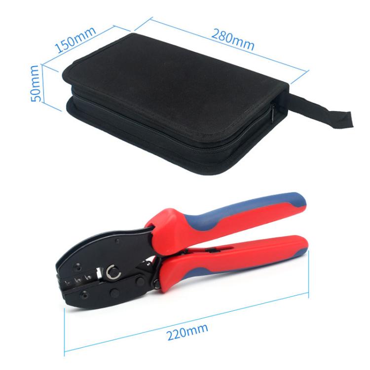 MC4 PV Werkzeugset Crimpzange, Schraubenschlüssel, PV-Stecker, Werkzeugtasche, 24 in 1