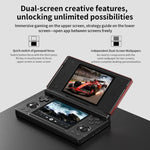 ANBERNIC RG DS Flip Dual-Screen Handheld-Spielkonsole 4-Zoll IPS-Touchscreen KI-Gaming-Gerät 3+32G