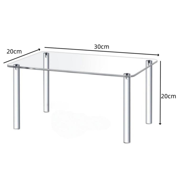 Acryl-Pflanztopfständer Abtropfgestell für Küche, Wohnzimmer & Balkon, YX223