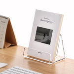 Acryl-Buch- und Broschürenständer für Büro, Zuhause, Restaurant, Einzel, Doppel
