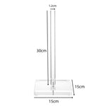 Acryl-Toilettenpapierhalter & Rollen-Organizer für Küche, Bad & Couchtisch, YX218