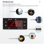 ETC-974 Eingebauter Digitaler Temperaturregler mit Kühl-, Abtau- und Lüfterfunktionen, ETC-974 220V, ETC-974 110V