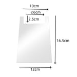 Acryl-Sofa-Wandschild als Schutzbarriere für Möbel & Wände, einfach, doppelt