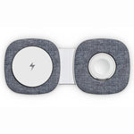 T2 15W 3-in-1 tragbares, faltbares magnetisches kabelloses Ladegerät