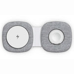 T2 15W 3-in-1 tragbares, faltbares magnetisches kabelloses Ladegerät