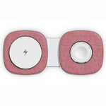 T2 15W 3-in-1 tragbares, faltbares magnetisches kabelloses Ladegerät