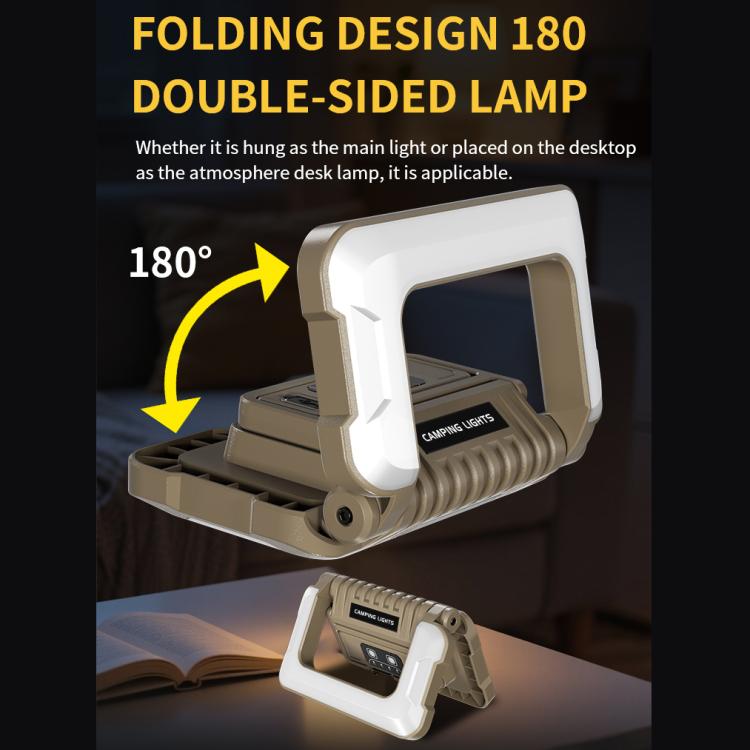 180-Grad faltbare Campinglampe Multifunktionale Beleuchtung Arbeitsleuchte