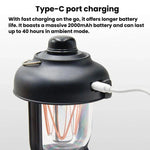 SB-6620 IPX6 Wasserdichte LED-Outdoor-Leuchte, multifunktionale, tragbare, dimmbare Campinglaterne