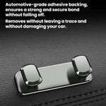Car Front Seat Adhesive Alloy Storage Hook