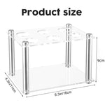 6-Fächer Acryl Gewürzbox Quadratischer Aufbewahrungsständer für Cirkul, YX212