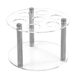 Runder 7-Loch Acryl Gewürzglashalter für Cirkul, YX211