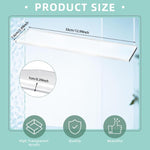2tlg. /Set Ersatzregal für 13-Zoll Medizinschrank Acryl Regal, 2tlg. /Set, 4tlg. /Set