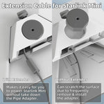 18AWG DC Stecker-zu-Buchse Adapterkabel für Starlink Mini, 0,2m