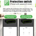 WD-01BDE WiFi Smart Dual-Pump Automatic Watering Device App Remote Control Irrigation System, WD-01BDE