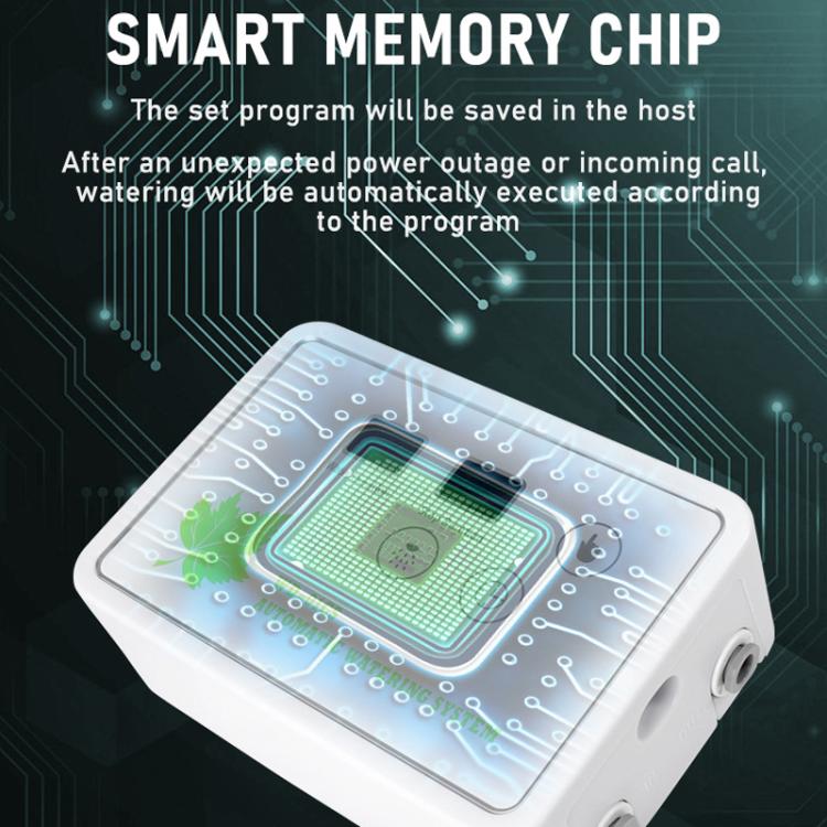 WD-01CS Verstellbarer Tropfpfeil App-gesteuertes Bewässerungsgerät Automatisches Zeitbewässerungswerkzeug, USB, US-Stecker, UK-Stecker