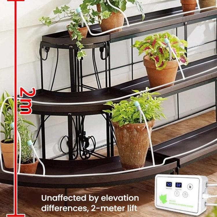 WD-01CS Verstellbarer Tropfpfeil App-gesteuertes Bewässerungsgerät Automatisches Zeitbewässerungswerkzeug, USB, US-Stecker, UK-Stecker