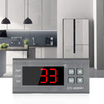 STC-8080A+ Digitaler Temperaturregler für Kühlung mit Abtau-Funktion & Alarm, für Kühlraum, Gewerbekühltruhe, STC-8080A+ 220V