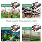 STC-8080A+ Digitaler Temperaturregler für Kühlung mit Abtau-Funktion & Alarm, für Kühlraum, Gewerbekühltruhe, STC-8080A+ 220V