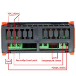 STC-100A Digitaler Temperaturregler für Heizung und Kühlung für Gewächshaus, kleine/mittlere Kühlräume, STC-100A 220V