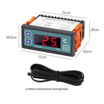 STC-100A Digitaler Temperaturregler für Heizung und Kühlung für Gewächshaus, kleine/mittlere Kühlräume, STC-100A 220V