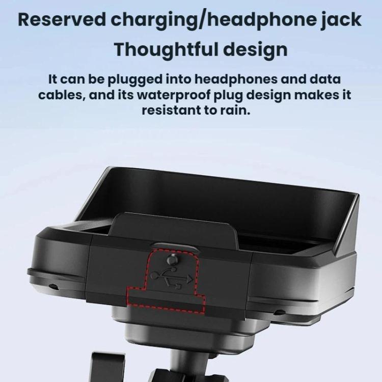 Waterproof Navigation Phone Holder For Motorcycles And Bicycles, Handlebar Charging, Handlebar Standard, Rearview Mirror Charging, Rearview Mirror Standard