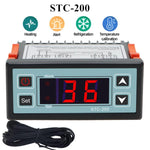 STC-200 Temperaturregler für Kühl- & Kühlgeräte mit Kühl-/Heizfunktion und Alarm, STC-200 220V