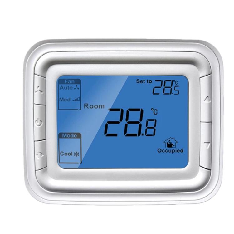 220V Digitaler Thermostat mit großem LCD-Display für FCU Klimaanlage, T6861H2WB, T6861H2WG