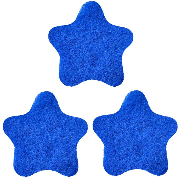 Waschmaschinen-Fusselentferner Tierhaarfänger Trommelreiniger, Blau