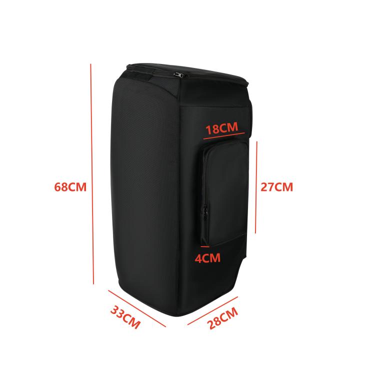 For JBL Partybox Stage 320 Speaker Upgraded Cover with Dual Side Pockets Nylon Mesh Case, Upgraded Cover