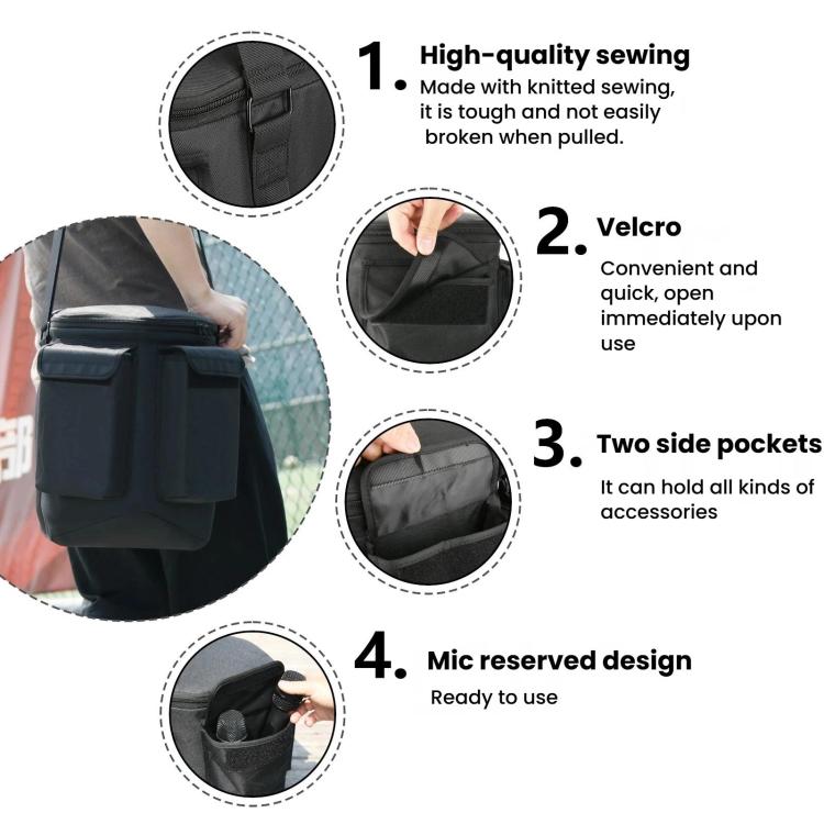 Umhängetasche Für Bose S1 Pro Und S1 Pro+ Lautsprecher Doppeltasche Schultertasche, Umhängetasche