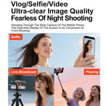X3 Kabelgebundener Smartphone Selfie-Spiegel Magnetisch Rückseitig Montiertes Selfie-Display, X3 Kabelgebunden