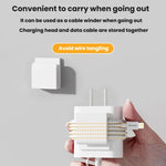 2 Stück Ladehalter Telefon Ladekabel Clip Stecker Haken Organizer