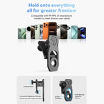 APEXEL TeleZoom 5–10X Zoom Teleobjektiv-Kit für Smartphone mit All-in-One Universalclip, APL-T5-10X