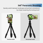 APEXEL TeleCular 50x Telephoto Lens Kit for Smartphone with 360-degree Ball Head Tripod & Internal Focus, APL-T50X