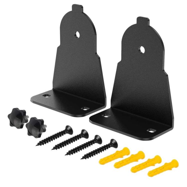 JJ-8007-B-0 2 Stück für Samsung Curved Soundbar Wandhalterung Lautsprecherhalter, für Samsung Curved Soundbar