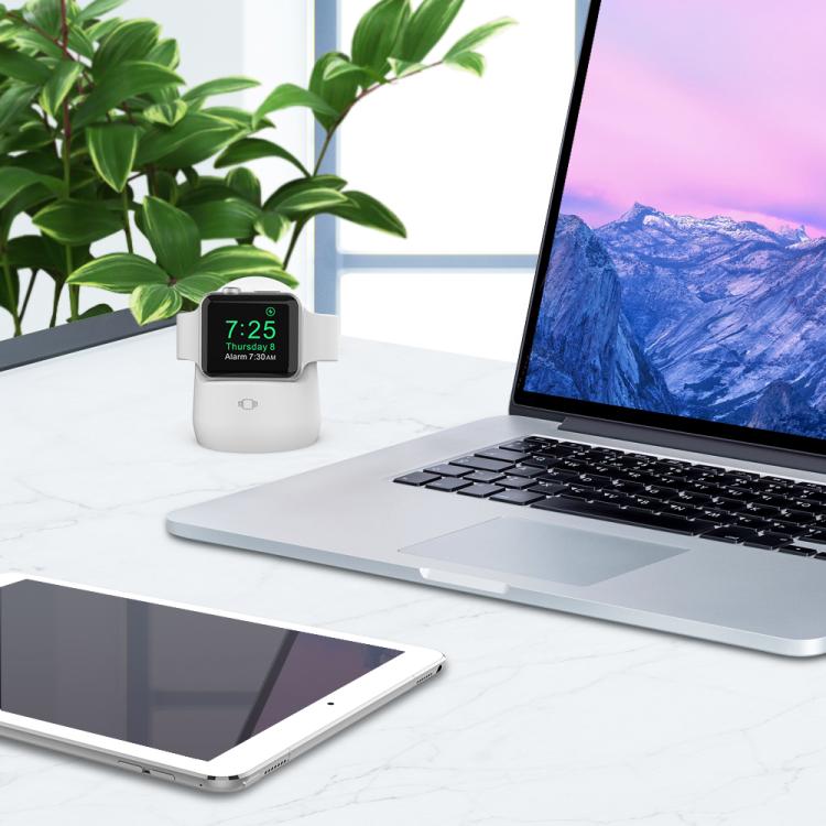 Für Apple Watch AhaStyle PT63 Silikon Lade- und Aufbewahrungsständer Mini Ladebasis, Ohne Ladegerät