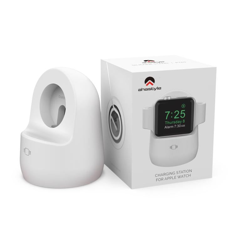 Für Apple Watch AhaStyle PT63 Silikon Lade- und Aufbewahrungsständer Mini Ladebasis, Ohne Ladegerät