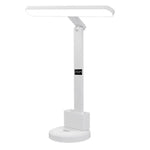 Xiajule Augenschonende Studien-Schreibtischlampe mit Zeit Anzeige 3-Farbtemperatur Dimmbar Leselampe Nachttischlampe, XH4000, XH4800
