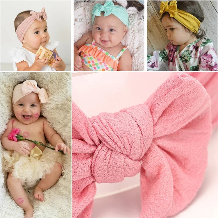 Niedliches Haarband mit Schleife für Babys und Mädchen