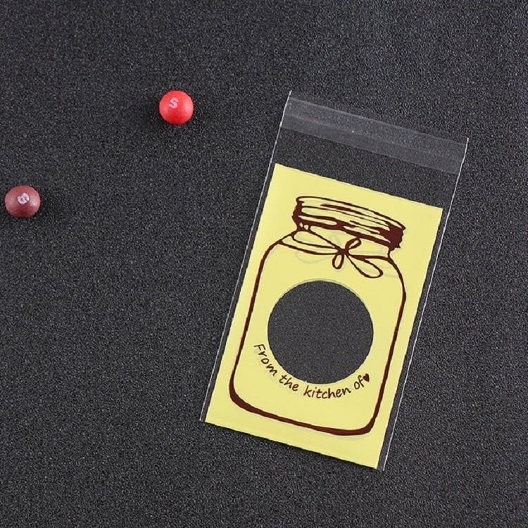 100 STÜCK / Set Niedliche bunte Flaschenmuster Hochzeit Geburtstag Kekse Süßigkeiten Geschenkverpackungsbeutel