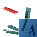 4 STK./Set Baustein Lebensmittel-Verschlussclip, Küchen-Frischhalteclip, Snack-Plastiktüten-Verschlussclip, Verschlussclip
