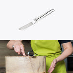 Edelstahl-Cremespatel Edelstahl-Glockenmesser Tortenspatel Backschaber Backwerkzeuge