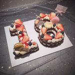 2 Stück Zahlen Kuchenform Tortendekorationswerkzeuge