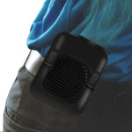 Mini Hängender Taillenventilator USB Aufladung Blattloser Tragbarer Handventilator, 4000mAh, 6000mAh