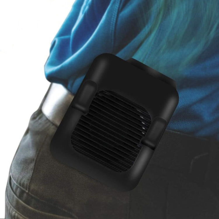 Mini Hängender Taillenventilator USB Aufladung Blattloser Tragbarer Handventilator, 4000mAh, 6000mAh