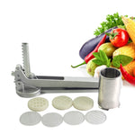 Haushalts-Edelstahl-Nudelmaschine, kleine manuelle Nudelmaschine, multifunktionale Nudelmaschine, Nudelmaschine + 7 Formen