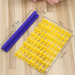 Englisch Alphanumerisches Symbol Stempel Ausstechform Beweglicher Typ Kuchenform-Set, Kuchenform-Set