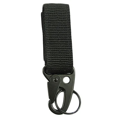 2 Stücke Outdoor Camping Karabiner Rucksackhaken Olecranon Molle Haken Survival Gear EDC Nylon Schlüsselanhänger Verschluss