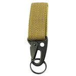 2 Stücke Outdoor Camping Karabiner Rucksackhaken Olecranon Molle Haken Survival Gear EDC Nylon Schlüsselanhänger Verschluss